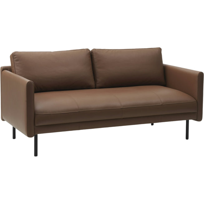 Photo of Rar Sofa 2 Seater - 2 Personers Sofa - Omaha Leather Cognac - W170.5 X D87 X H81 Cm