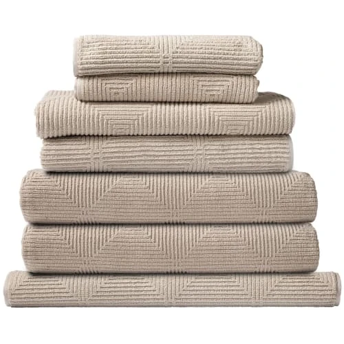 Photo of Gitte Lægård Towel Set with Bath Mat - R33