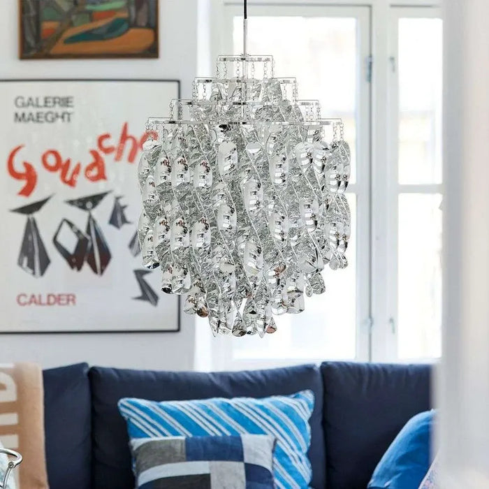 Photo of Spiral Sp01 Pendant Silver - Pendellampor - Verner Panton - Silver