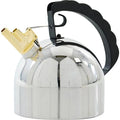 Thumbnail photo of Kettle 9091  Stainless Steel / Brass / Black - Vattenkokare - Richard Sapper - Silver