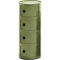 Thumbnail photo of Modular 4985, Green, 4 Compartments - Hurtsar - Anna Castelli Ferrieri - Grön - Plast