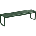 Bellevie Bench Cedar Green - Garden Benches - Pagnon & Pelhaître - Green - Metal