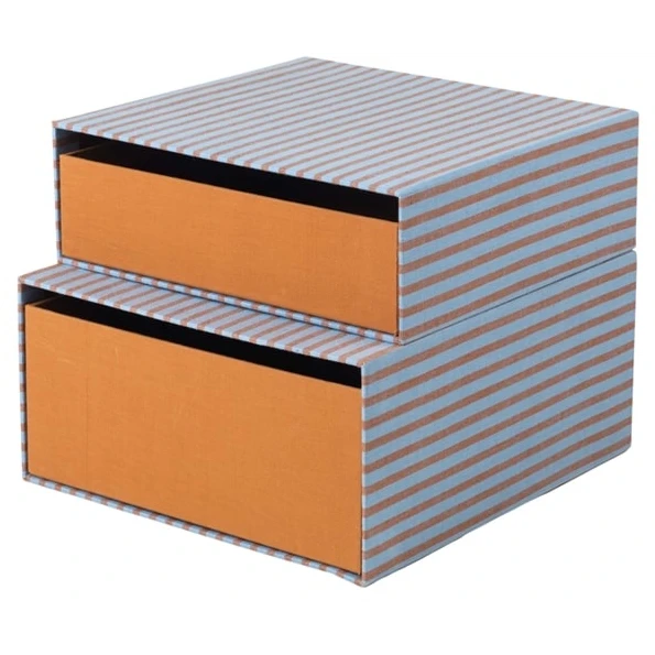 Photo of Cecelia Storage Boxes Caramel/café
