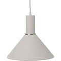Thumbnail photo of Socket Pendant High H: 17 Cm - Light Grey