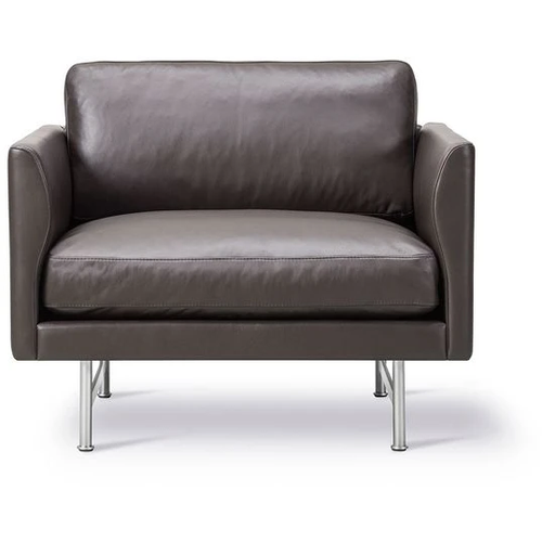 Photo of Calmo Lounge Chair 80 5621 By Hugo Passos - Lænestol - Fiord 271 / Black - W105 X D90 X H75,5 X Sh41 Cm