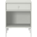 Thumbnail photo of Dream Nightstand - Nordic / Snow Legs - Bedside table - Peter J. Lassen - Grey - Mdf/metal