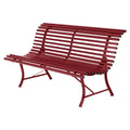 Thumbnail photo of Louisiane Bench 150 cm - Chili - Garden Benches - Red - Metal