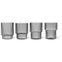 Ripple Glass (set Of 4) - Glas