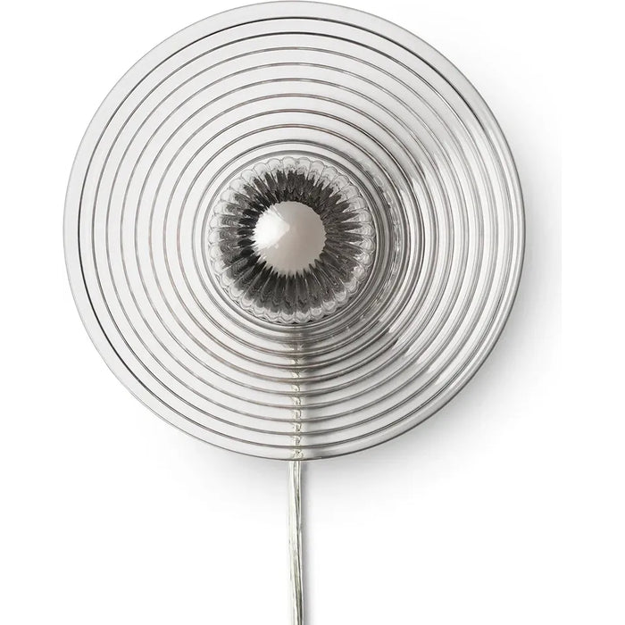 Photo of U12 Sletterhage Wall Lamp With Cord Fluted Glass-aluminium