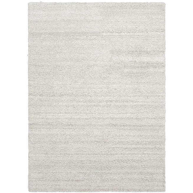 Photo of Ease Loop Rug 140x200 Cm - Råhvid