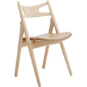 CH29P Sawbuck Chair - White Oiled Oak