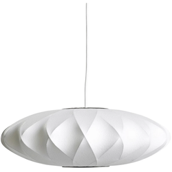Photo of Nelson Saucer Bubble Crisscross Pendant Lamp