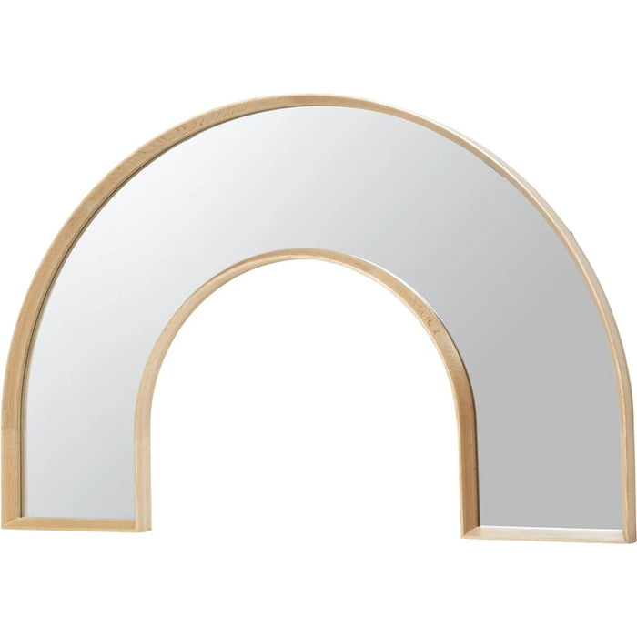 Photo of Alva Rainbow Mirror - Oak / Glass