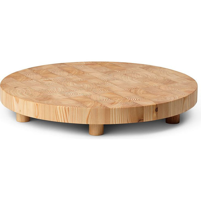 Photo of Chess Cutting Board - Skærebræt - Large - Round - Ø45 X H6,5 Cm