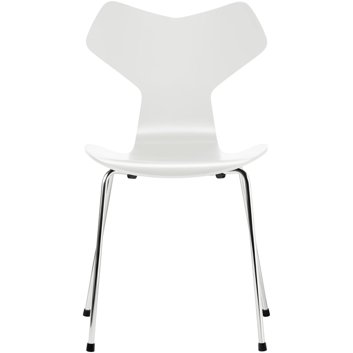 Photo of 3130 Grand Prix Chair | Lacquered | Chromed Steel Base