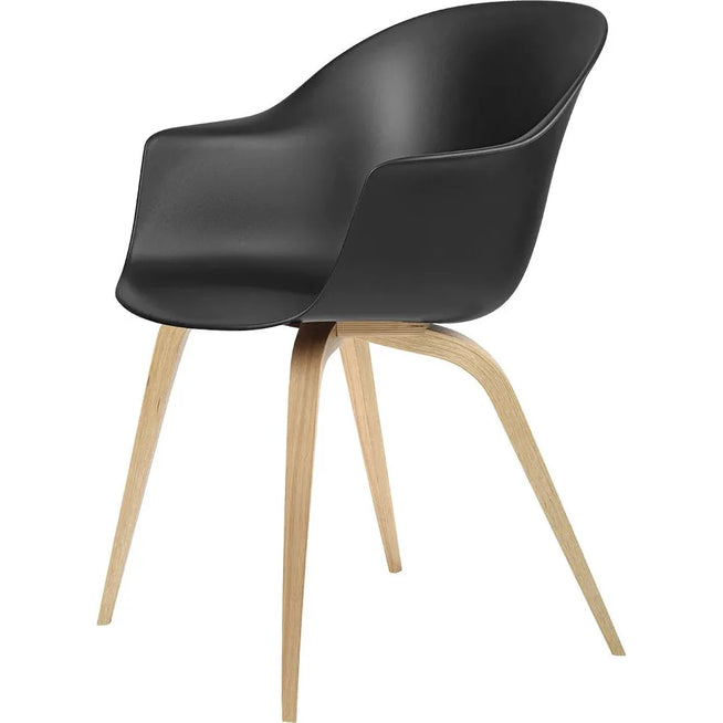 Photo of Bat Dining Chair, Un-Upholstered, Wood Base
