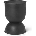 Thumbnail photo of Hourglass Pots - Flowerpot - Black - Extra Small - Ø21 x H30 cm