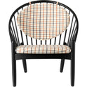 Poul M. Volther Armchair - J166 Jørna - Black/beige