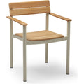 Thumbnail photo of Pelagus Armchair Light Ivory - Outdoor dining chairs - Note Design Studio - Beige - Metal/wood