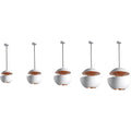 Thumbnail photo of Hcs 175 Pendant White/Copper - DCW Editions
