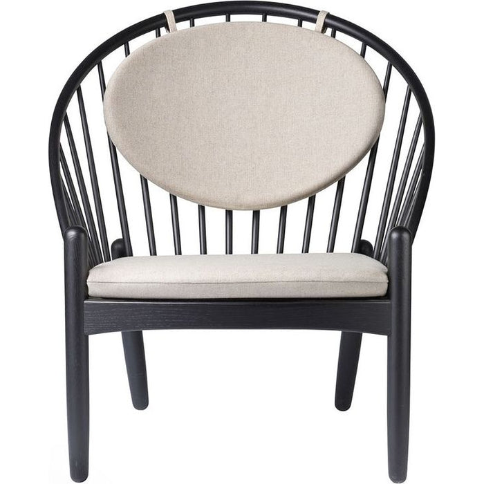 Photo of Poul M. Volther Armchair - J166 Jørna - Black/beige