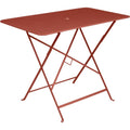 Thumbnail photo of Bistro Table 97 x 57 cm, Red Ochre - Garden Table - Red - Metal