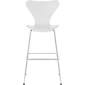 3187/3197 Sjuan Bar Stool - White - Bar stools & Bar stools - Arne Jacobsen - White - Metal/wood