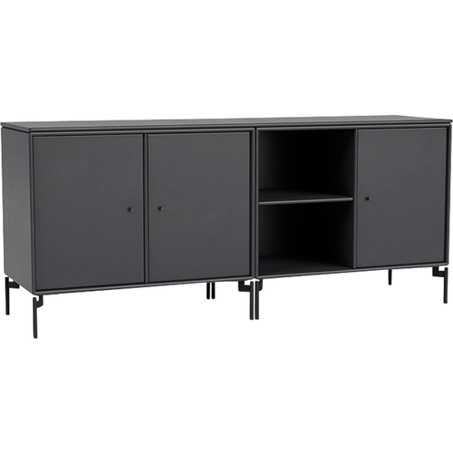 Photo of Save Lowboard - Anthracite / Black Legs - Sideboards - Peter J. Lassen - Svart - Mdf