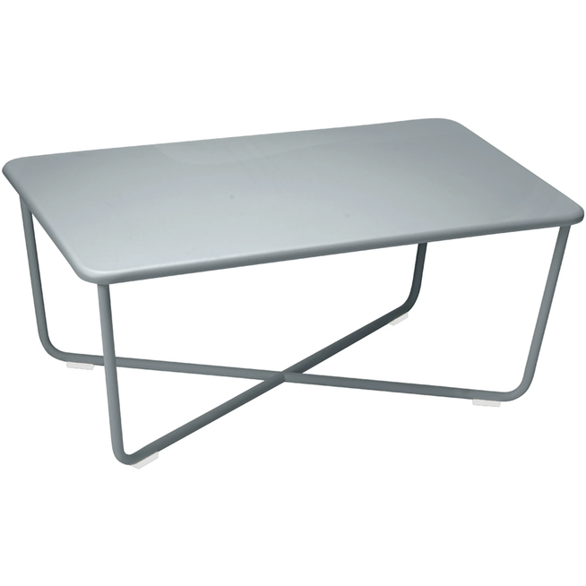 Photo of Croisette Low Table 97 X 57 Cm, Storm Grey - Småbord & Sidobord Utomhus - Pascal Mourgue - Grå - Metall