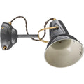 Thumbnail photo of Original 1227 Brass Wall Lamp Elephant Grey - Sänglampor - George Carwardine - Grå