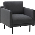 Thumbnail photo of Rar Armchair - Lænestol - Re-born Dark Grey - W79 X D87 X H81 Cm