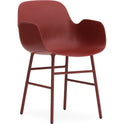 Form Armchair Steel - Spisebordsstol - Steel /