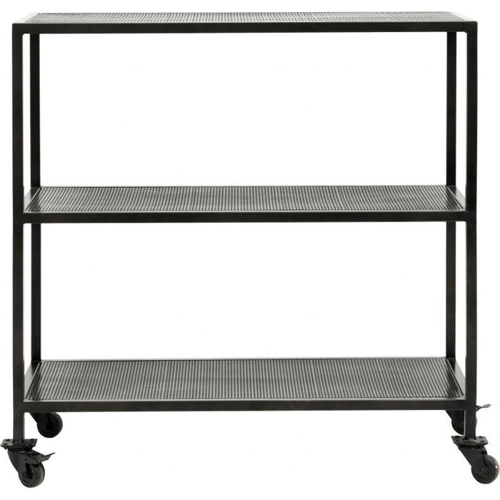 Photo of Karna Trolley with 2 Shelves - Black