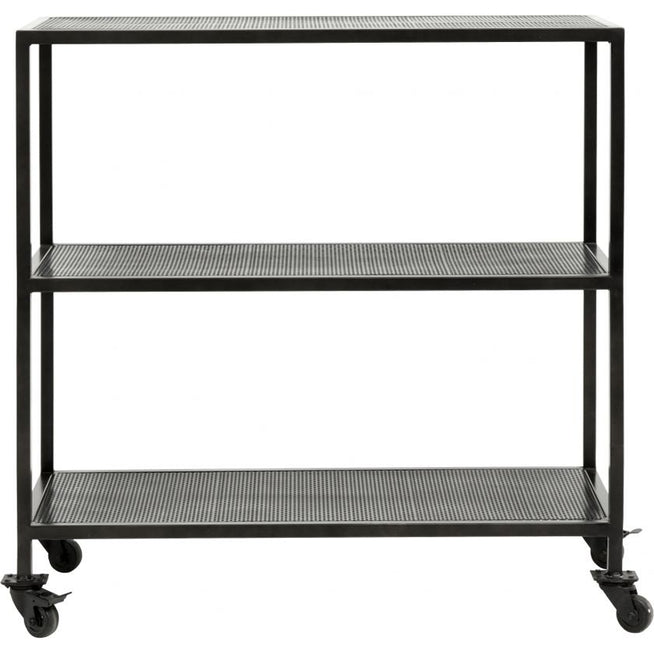 Photo of Karna Trolley with 2 Shelves - Black