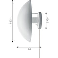 Thumbnail photo of Ph Hat Wall Lamp