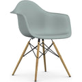 Eames Plastic Armchair Daw - 24 Light Grey - Golden Maple - Matstolar - Charles & Ray Eames - Grå - Metall/trä/plast