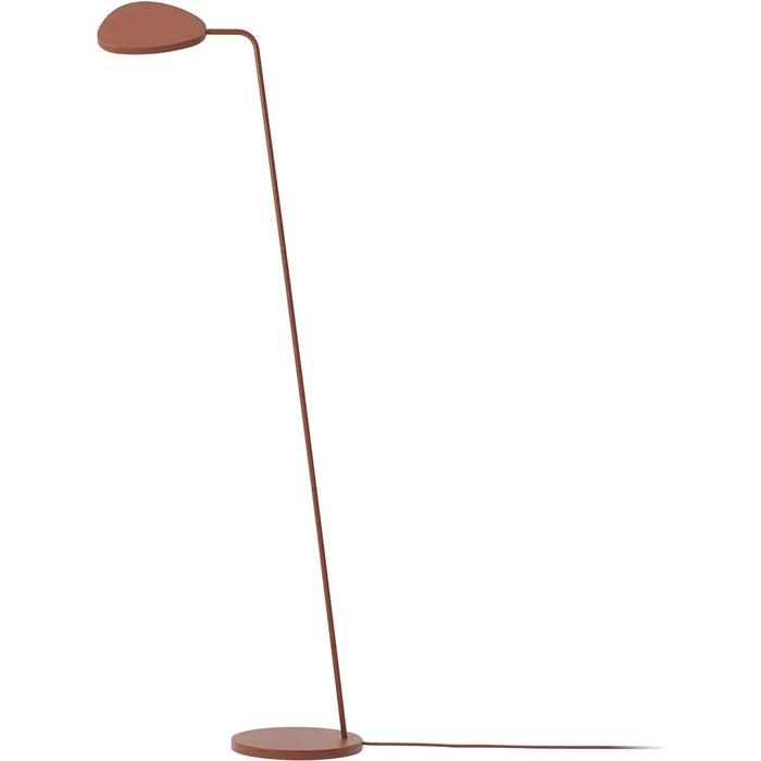 Leaf Floor Lamp, Copper Brown, incl. max 8w LED non-replaceable - Reading Lamps - Broberg & Ridderstråle - Brown