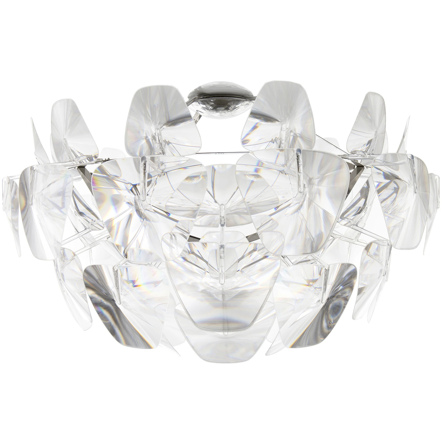 Hope Ceiling D66/30p 109 Cm - Pendellampor - Francisco Gomez Paz,paolo Rizzatto - Silver