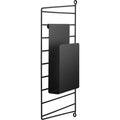 Thumbnail photo of String Magazine Collector, Black - Shelving - Nils Strinning - Black - Metal