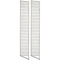 Thumbnail photo of String Golvgavel 200 X 30 Cm, Brun, 2-pack - Hyllsystem - Nils Strinning - Brun - Metall