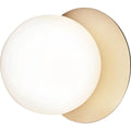 Thumbnail photo of Liila 1 Wall Lamp/Ceiling Lamp Nordic Gold/Opal White