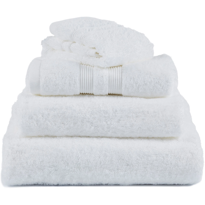 Photo of Fontana Towel Eco, White, 30x50 - Towels & Bath Towels - White