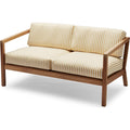 Thumbnail photo of Virkelyst Sofa, Teak, Fossflakes Padding, Outdoor Textile /