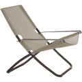 Snooze Deck Chair Indian Brown 300/45 - Solstolar & Solsängar - Metal