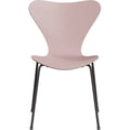 Thumbnail photo of 3107 Seven, Coloured Ash, Venetian Red, Underframe Warm Graphite - Dining chairs - Arne Jacobsen - Red - Metal/wood