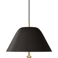 Thumbnail photo of Levitate Pendant, 28, Black, Brass - Pendant Lights - Afteroom - Black