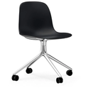 Form Chair Swivel 4W - Aluminium