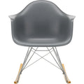 Thumbnail photo of Eames Plastic Armchair Rar - 56 Granite Grey - Chrome Base/Golden Maple - Dining Chairs - Metal/wood/plastic