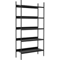 Thumbnail photo of Party cabinet with shelves Metal - Black
