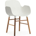 Form Armchair Walnut